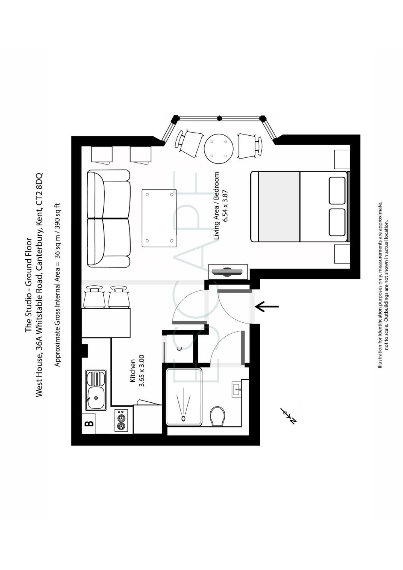 West House, 36A Whitstable Road Apartment Canterbury Cameră foto