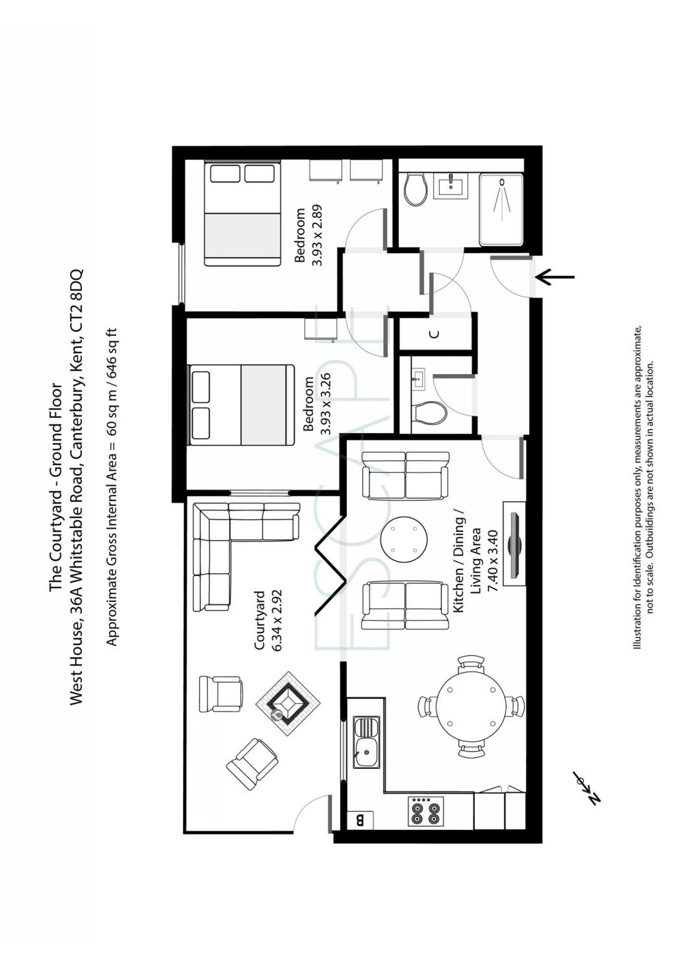 West House, 36A Whitstable Road Apartment Canterbury Cameră foto